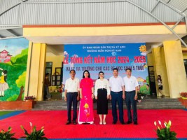 TRƯỜNG MẦM NON KỲ NAM TỔ CHỨC LỄ TỔNG KẾT NĂM HỌC 2024 - 2025 VÀ LỄ RA TRƯỜNG CHO TRẺ 5 TUỔI
