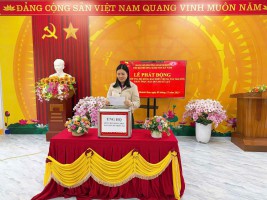 CB-GV-NV TRƯỜNG MẦM NON HƯỞNG ỨNG LỜI KÊU GỌI CỦA MẶT TRẬN TỔ QUỐC PHƯỜNG HOÀNH SƠN ỦNG HỘ ĐỒNG BÀO LŨ LỤT